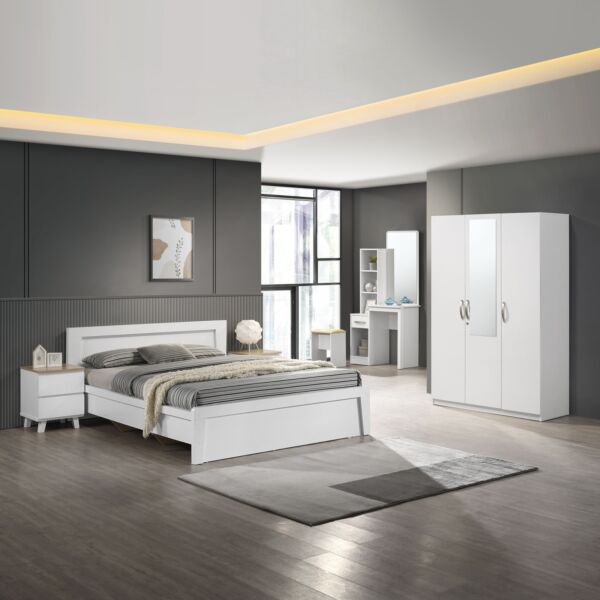 طاولة تزيين مع مرآة ومقعد - كالتورب بلس