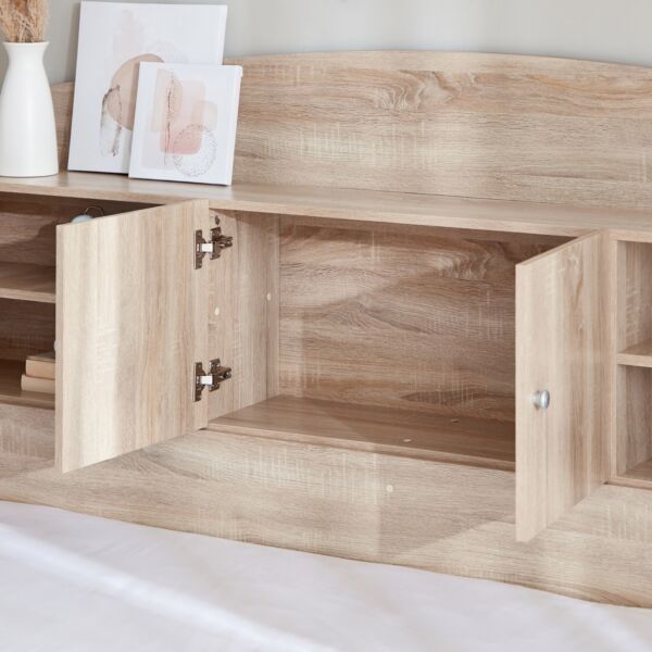 سرير كابينة فردي مع سرير قابل للسحب كوبر - 90x190 سم