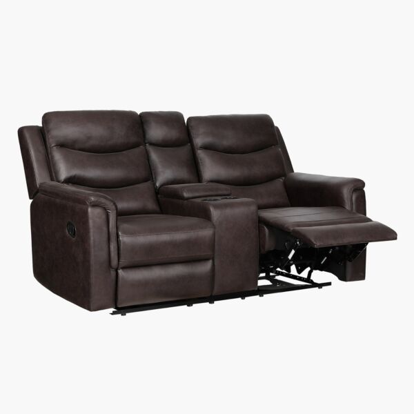 كنبة استرخاء بمقعدين مع وحدة كونسول فاتيكان