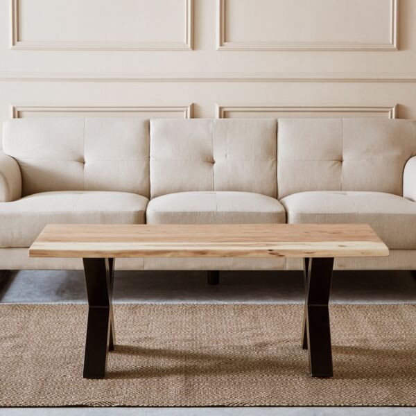 طاولة قهوة من الخشب الصلب من أرنو لايف إيدج