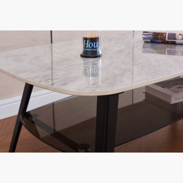 طاولة قهوة من الحجر الملبد من لوسينا