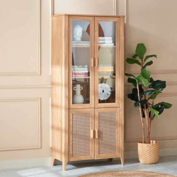 خزانة كتب بـ4 أبواب من چاڤا