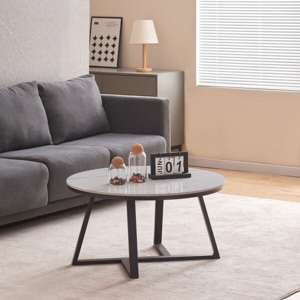 طقم طاولة قهوة حجر قطعتين - أوديسا