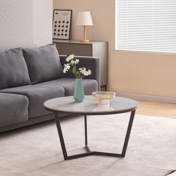 طقم طاولة قهوة من الحجر الملبد قطعتين من بيرث