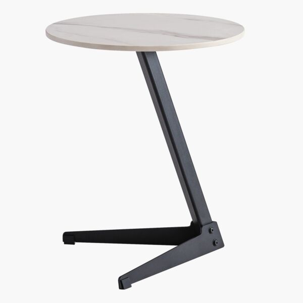 طاولة جانبية من الحجر الملبد من بارون