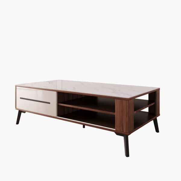 طاولة قهوة من الحجر الملبد من مودواي