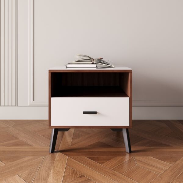 طاولة جانبية من الحجر الملبد من مودواي