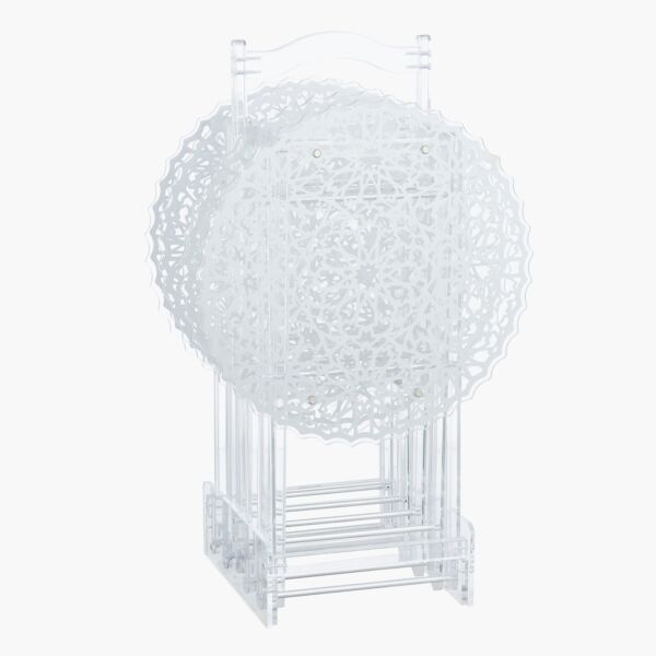 طاولة جانبية قابلة للطي من الأكريليك من أوسلو