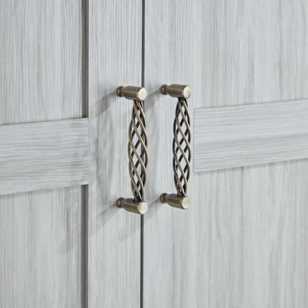 دولاب ملابس 6 أبواب مع درجين من أنجيليك