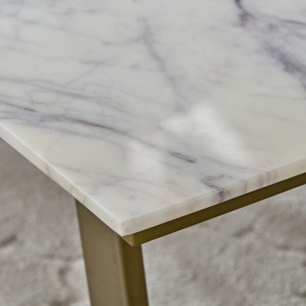 طاولة قهوة بسطح رخام سيلفرادول