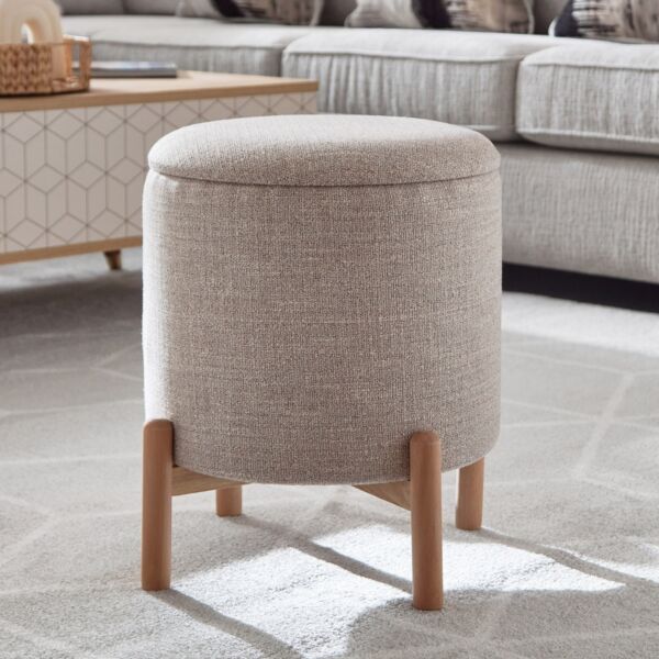 مقعد ومسند بمساحة تخزين نورديكا