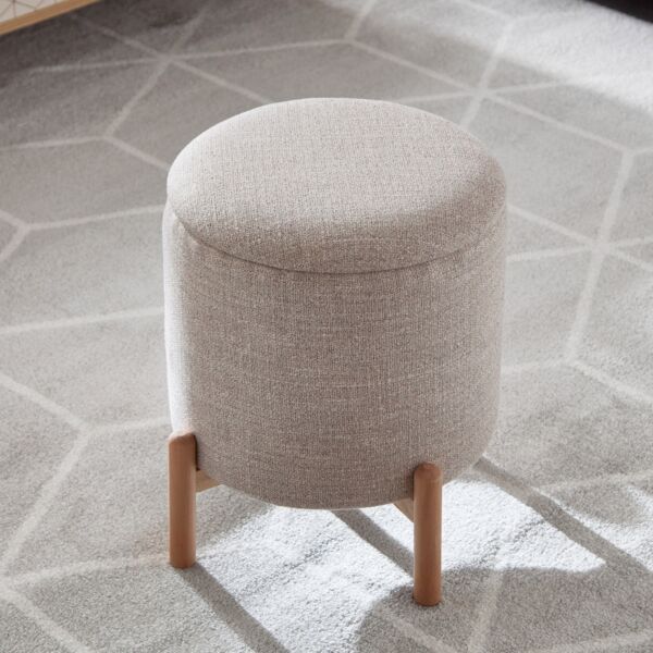 مقعد ومسند بمساحة تخزين نورديكا