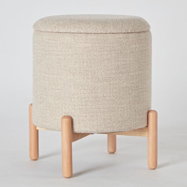 مقعد ومسند بمساحة تخزين نورديكا