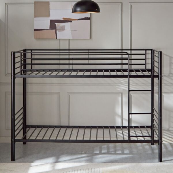 سرير فردي طابقين من فانيلا - 90x200 سم