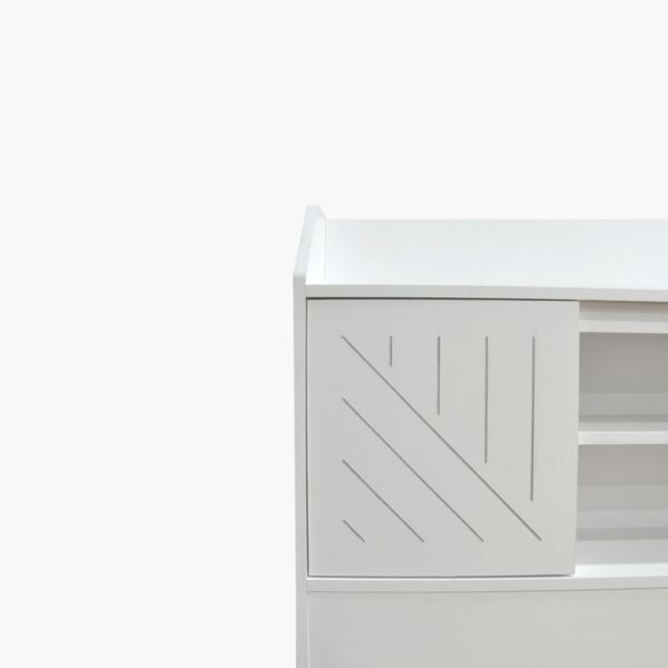 سرير كينج بباب ورف مفتوح من كولتورب نيكسا - 180x200 سم