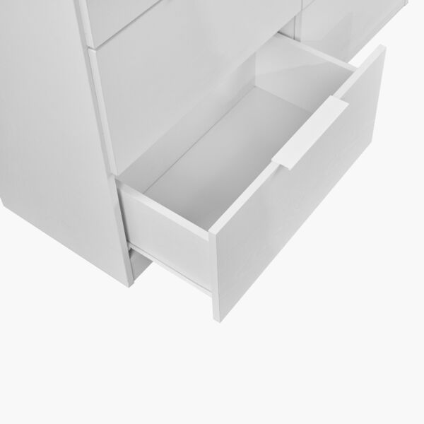 طاولة تزيين رئيسية دون مرآة - 6 أدراج - ميلان