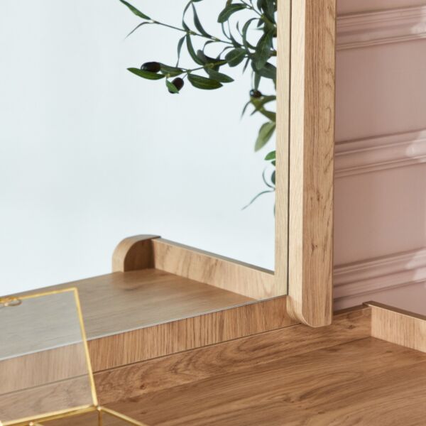 مرآة لطاولة تزيين صغيرة - چاڤا