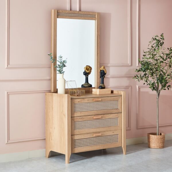 مرآة لطاولة تزيين صغيرة - چاڤا