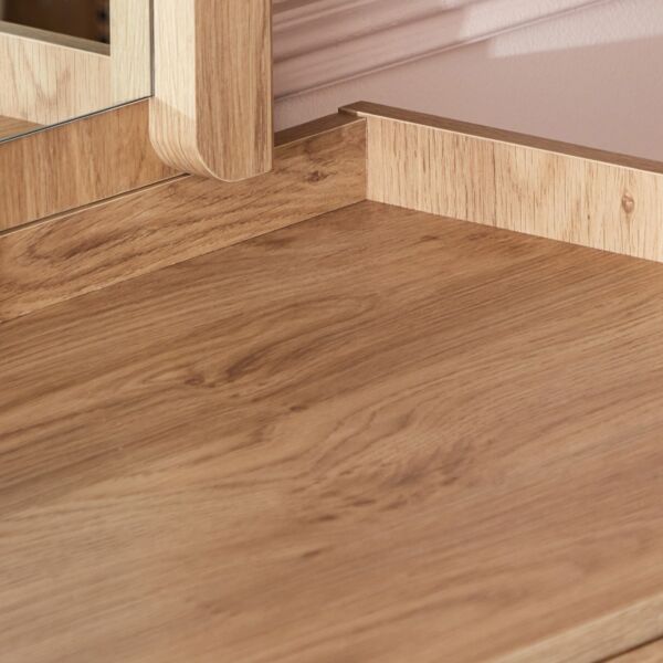 طاولة تزيين صغيرة بـ3 أدراج بدون مرآة - چاڤا