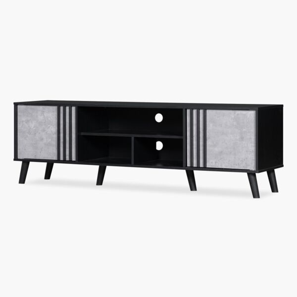 طاولة تلفزيون 180 سم للأجهزة حتى 75 بوصة من أشين