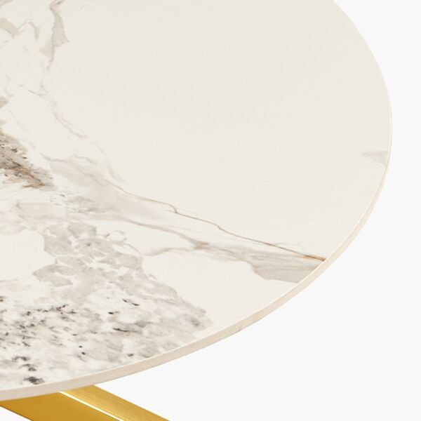 طاولة قهوة من الحجر الملبد من ويلويك