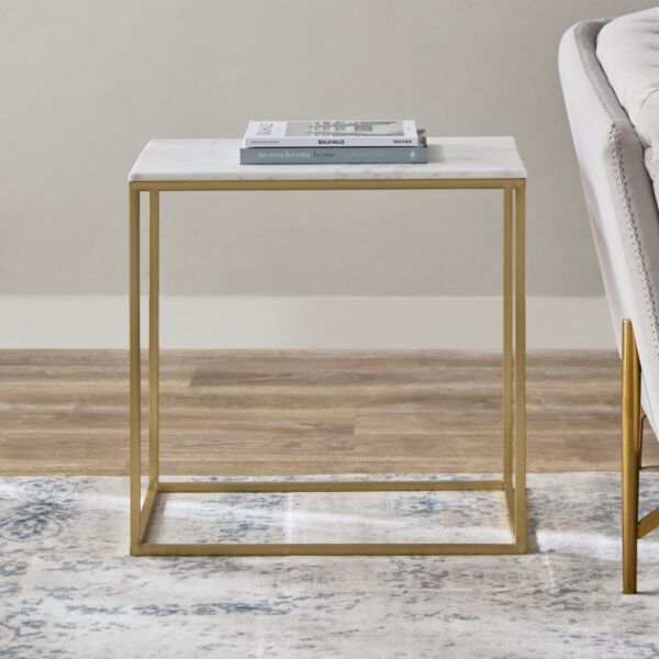 طاولةجانبية بسطح رخام - تورين