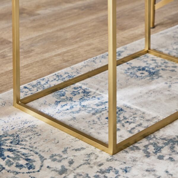 طاولةجانبية بسطح رخام - تورين