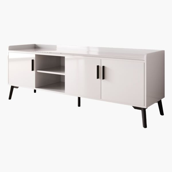 طاولة تلفزيون 150 سم سطح حجر ملبد 65 بوصة مارويل