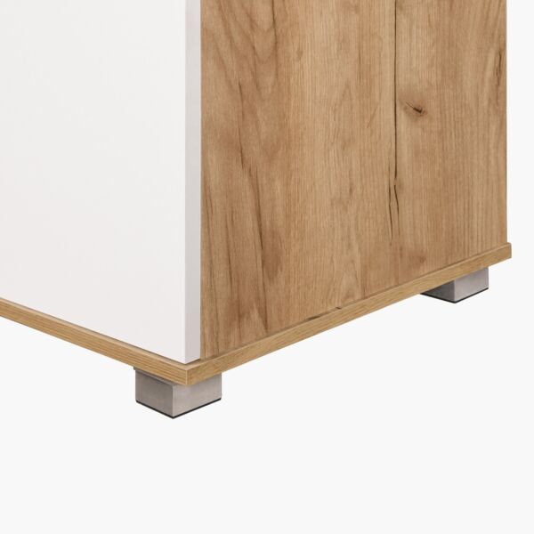 طاولة تلفزيون بدرجين للأجهزة حتى 65 بوصة من جونو