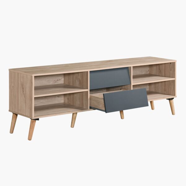 طاولة تلفزيون منخفضة للأجهزة حتى 70 بوصة من فينيس