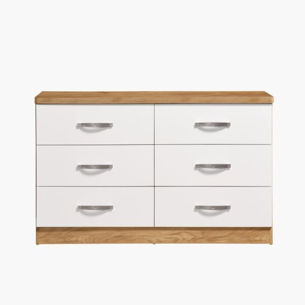 طاولة تزيين رئيسية دون مرآة بـ6 أدراج من جونو