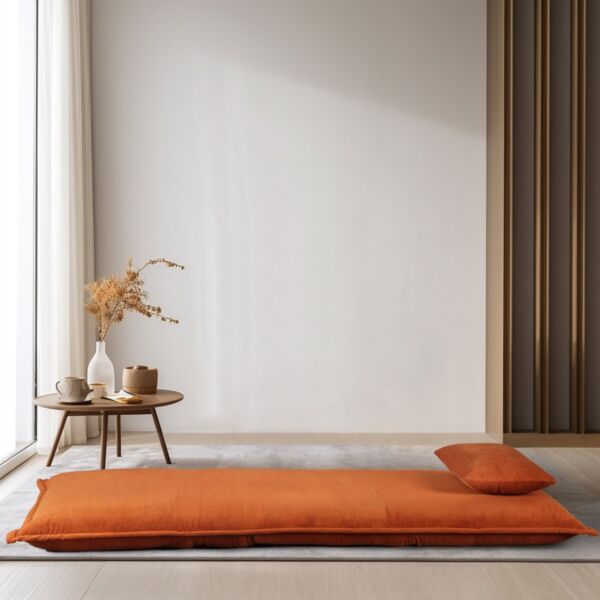 كرسي قماش قابل للطي مع كنبة سرير من جيمر