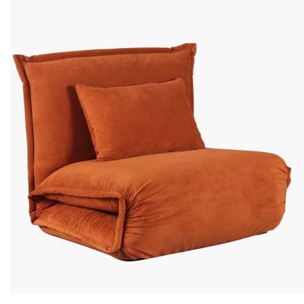 كرسي قماش قابل للطي مع كنبة سرير من جيمر