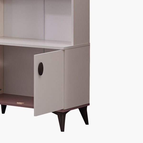 خزانة كتب ببابين من مايبيل