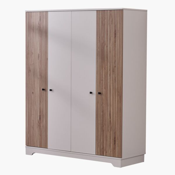 دولاب ملابس بـ4 أبواب من بولو