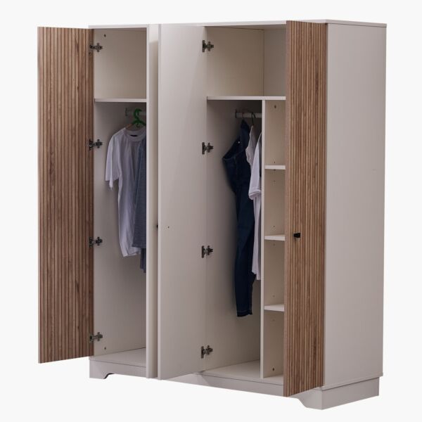 دولاب ملابس بـ4 أبواب من بولو