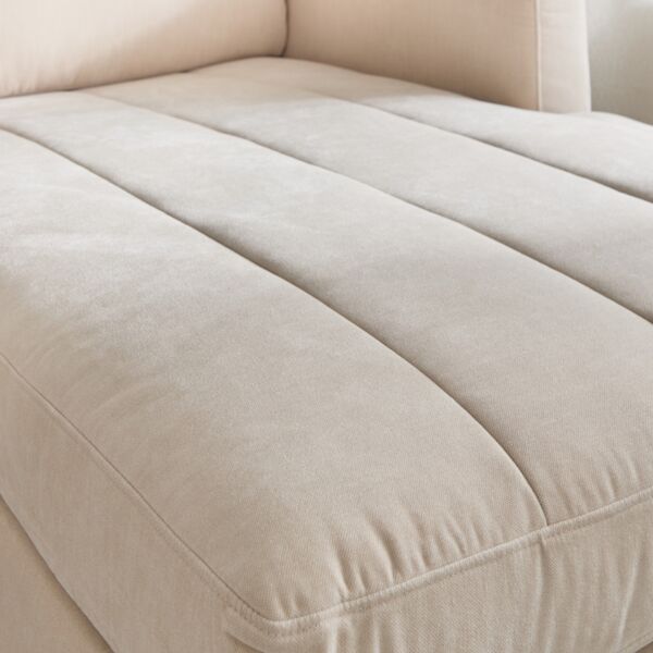 كنب زاوية يسرى 4 مقاعد براسيكا