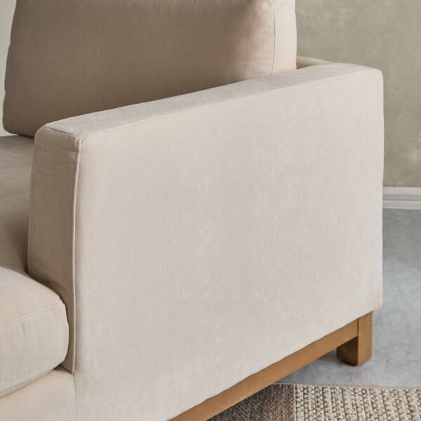 كنب زاوية يسرى 4 مقاعد براسيكا