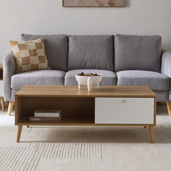 طاولة قهوة بدرج من ناتاليا