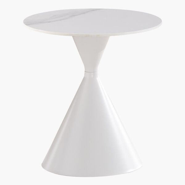 طقم طاولات قهوة من الحجر الملبد قطعتين من سيبريس