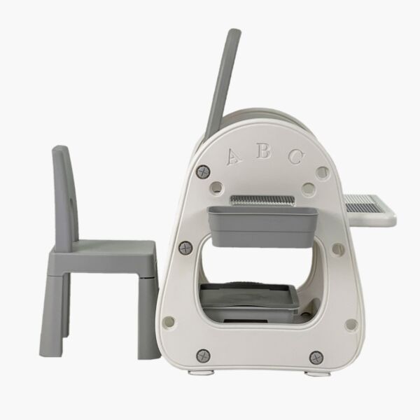 طاولة دراسة مكعبات البناء 4 في 1 مع كرسي وحامل آريس أوسلو