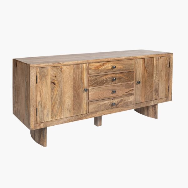 بوفيه خزانة جانبية من كلايتون مع بابين