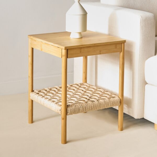 طاولة جانبية خيزران من هانوي