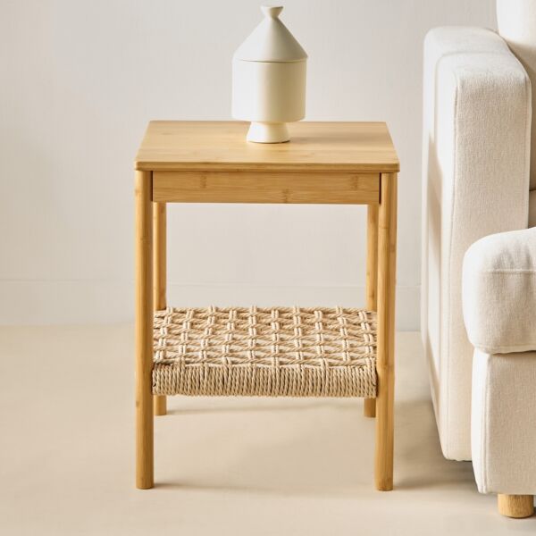 طاولة جانبية خيزران من هانوي