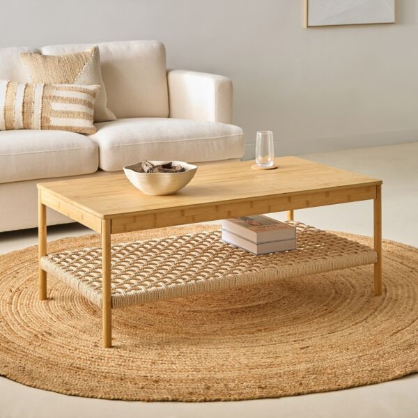 طاولة قهوة خيزران من هانوي