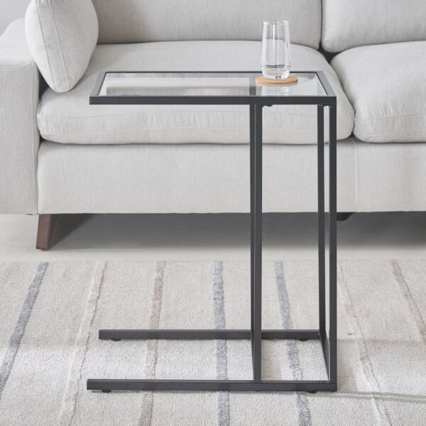 طاولة خدمة بسطح زجاج من آرك - أوري