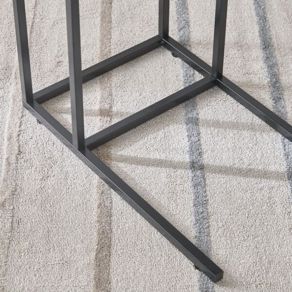 طاولة خدمة بسطح زجاج من آرك - أوري