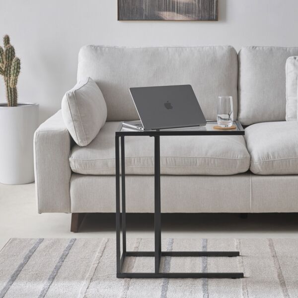 طاولة خدمة بسطح زجاج من آرك - أوري