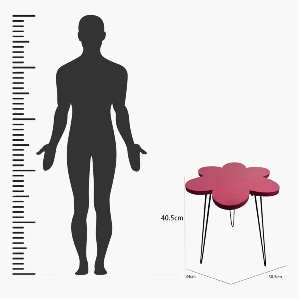 طاولة جانبية فاخرة من فلوريت
