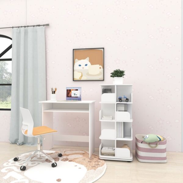 وحدة تخزين كتب دوارة من فانيليا أولي